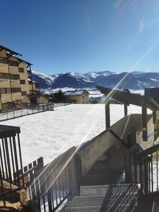 Studio Cabine Vue Sur Les Pyrenees Font-Romeu-Odeillo-Via Bagian luar foto